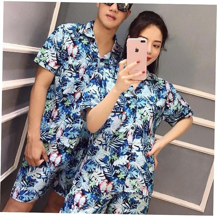 Bộ quần áo thời trang đi biển 2 loại M L Mã DRQLNT