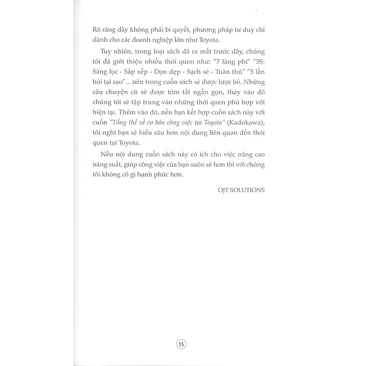 Thói Quen Của Toyota – Nghệ Thuật Nâng Cao Năng Suất Công Việc - Ảnh 6