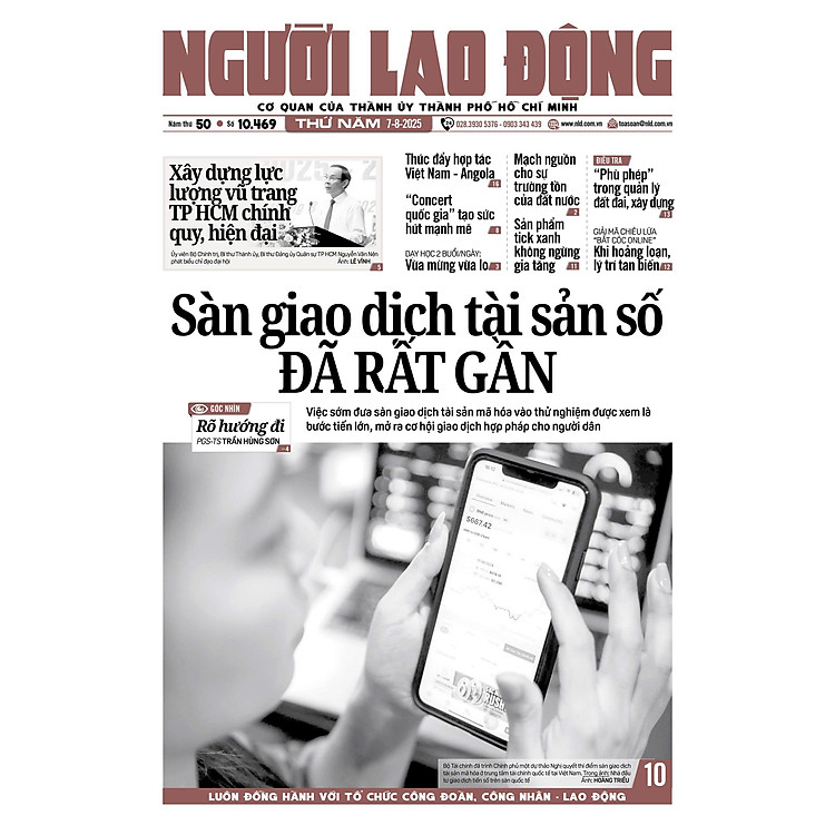 Nhật báo Người Lao Động từ ngày 04-08-2025 đến 10-08-2025 - Ảnh 4