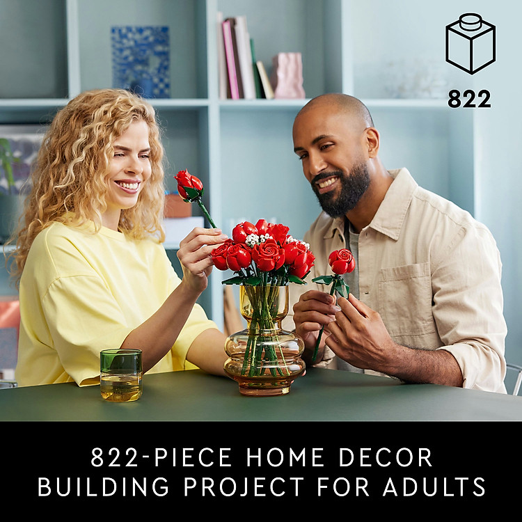 LEGO 10328 Bó hoa hồng cho người lớn Chính hãng Tiết kiệm - Hình ảnh 3