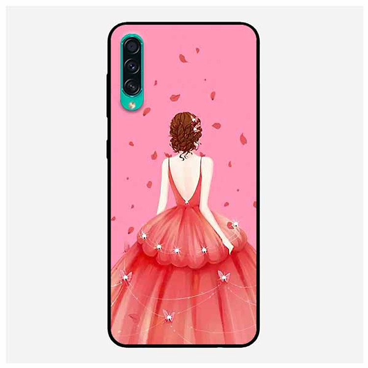 Ốp Lưng in cho Samsung A50s Mẫu Chú Mèo Ngoài Không Gian - Hàng Chính Hãng