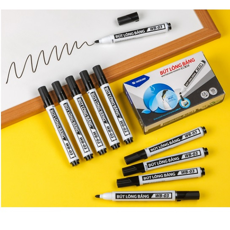 Bút Lông Bảng Thiên Long WB03 (10 chiếc)