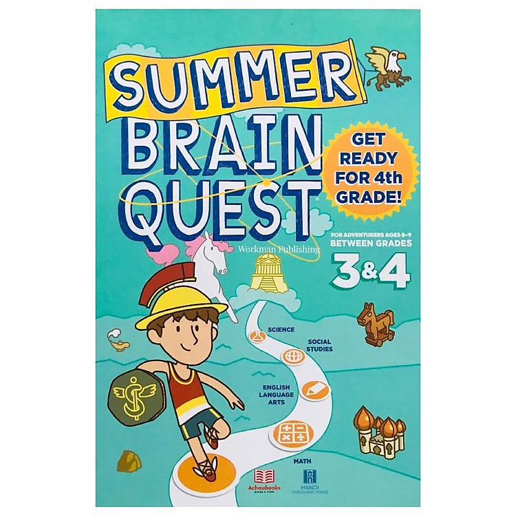 summer brain quest grade 3 & 4 (8 – 9 tuổi)