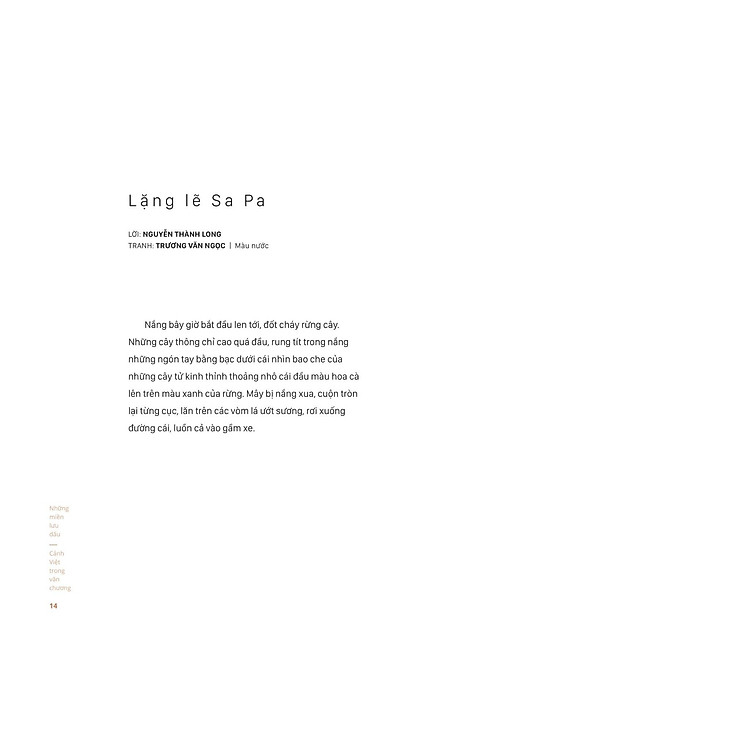 Những Miền Lưu Dấu - Cảnh Việt Trong Văn Chương - Ảnh 2