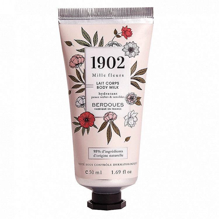 Sữa Dưỡng Thể Hương Nước Hoa Pháp Berdoues 1902 Mille Fleurs Body Milk 50ml