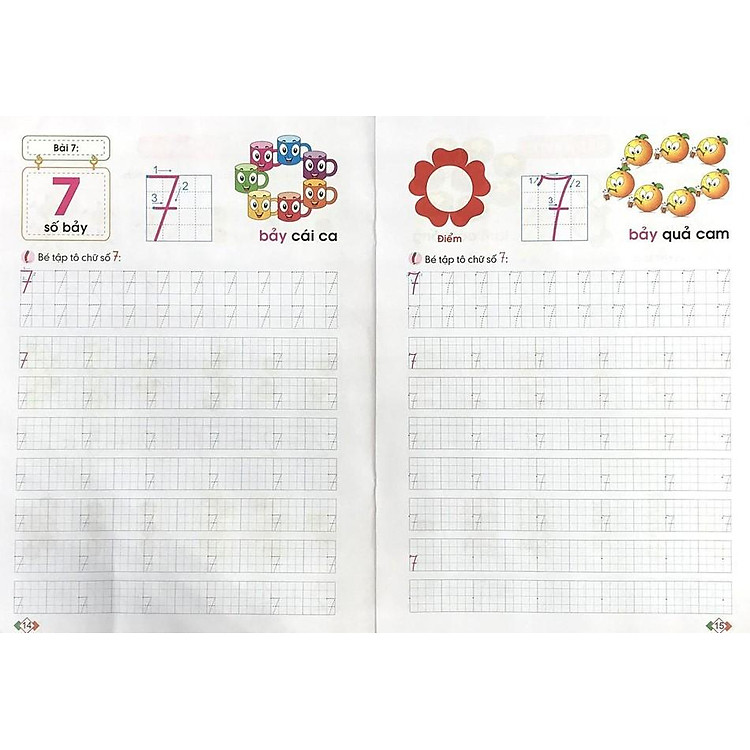 Hành Trang Cho Bé Vào Lớp 1 - Bé Tập Tô Chữ Số (Dành Cho Trẻ 5 - 6 Tuổi) - Ảnh 2