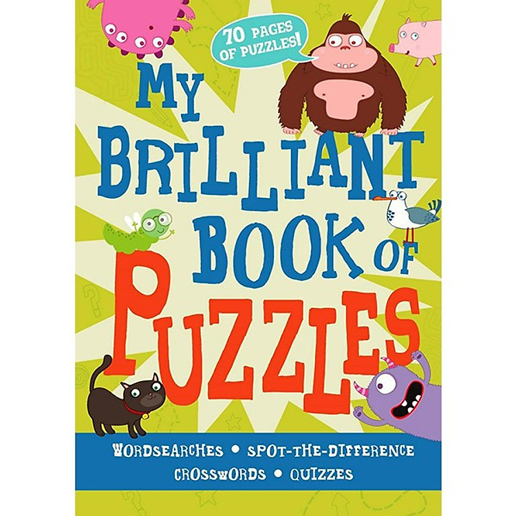 Sách MY BRILLIANT BOOK OF PUZZLES