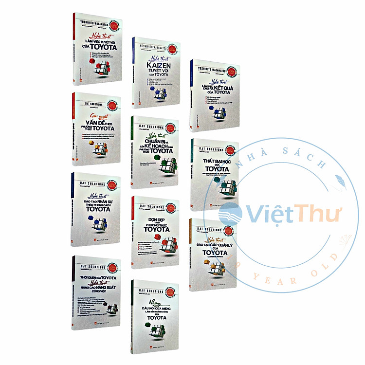 Trọn bộ 11 cuốn Toyota – Bí quyết thành công