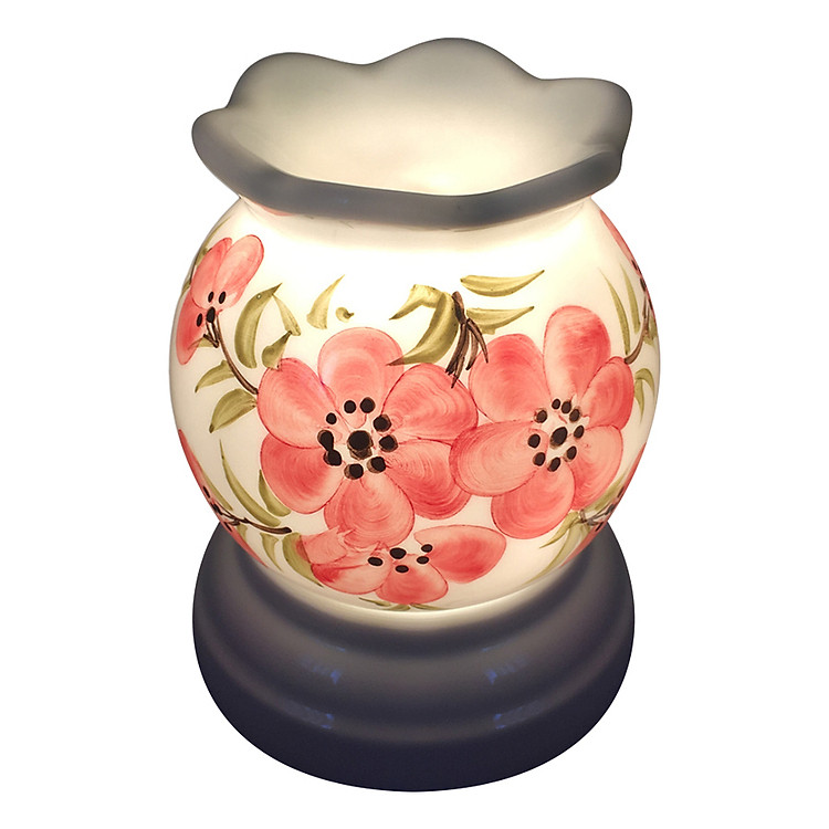 Đèn Xông Tinh Dầu Gốm MNB15 + Tặng Kèm 1 Bóng Đèn