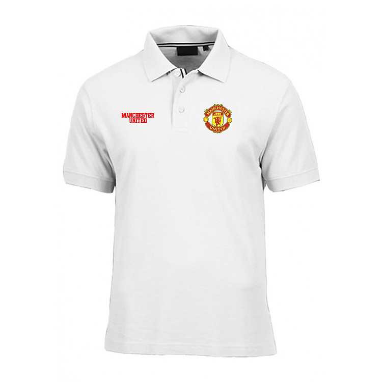 Áo Thun Cổ Bẻ Manchester United Chất Cá Sấu ManU Đẹp