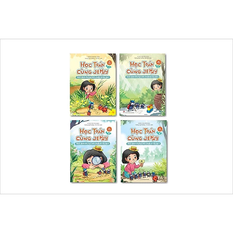 Học toán cùng Jenny (combo 4 tập)