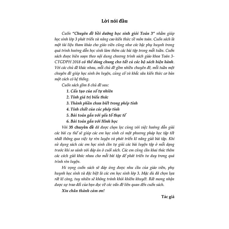 Chuyên Đề Bồi Dưỡng Học Sinh Giỏi Toán 3 - Ảnh 3