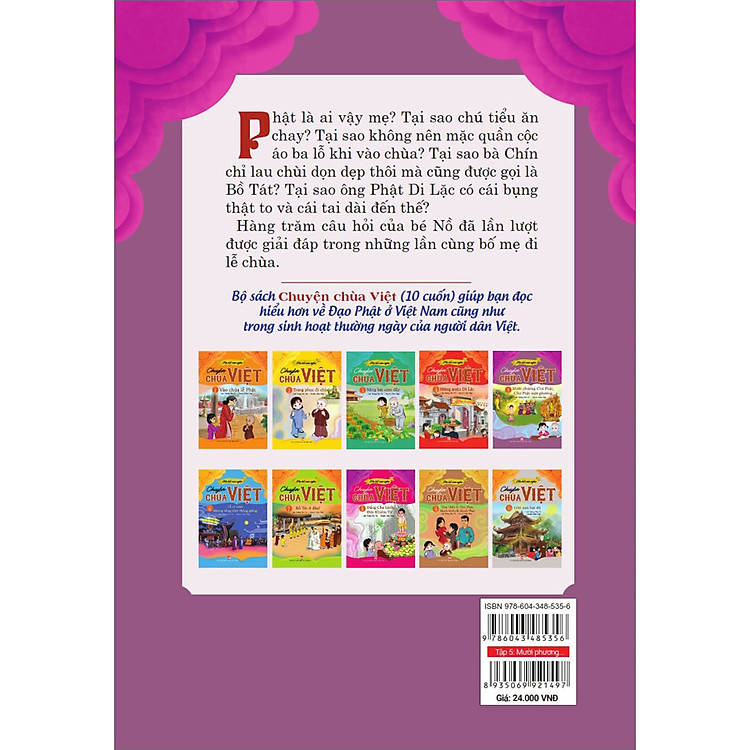 Mẹ Kể Con Nghe Chuyện Chùa Việt Tập 5: Mười Phương Chư Phật, Chư Phật Một Phương - Ảnh 2