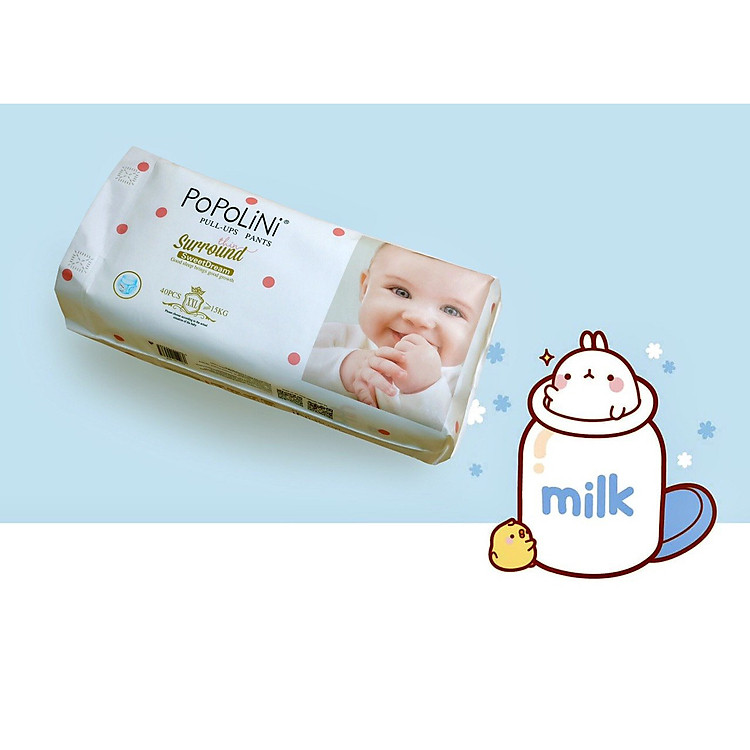 Tham Khảo tại ConCung: Tã quần Popolini size XXL40 tại PoPoLiNi , nhận ngay nhiều Ưu đãi