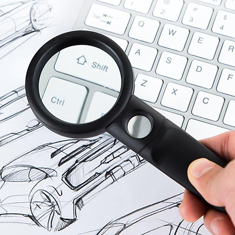 Kính Lúp Deli E9090 (x2.5) - Ảnh 2