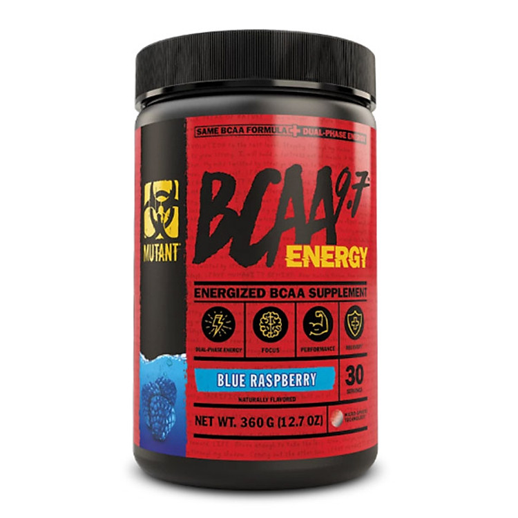 Thực phẩm tăng sức bền MUTANT BCAA 9.7 ENEGRY 360g