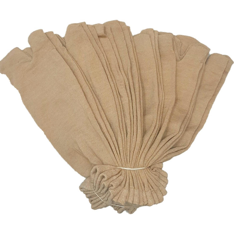 Combo 10 đôi vớ nữ cotton 2 ngón màu da