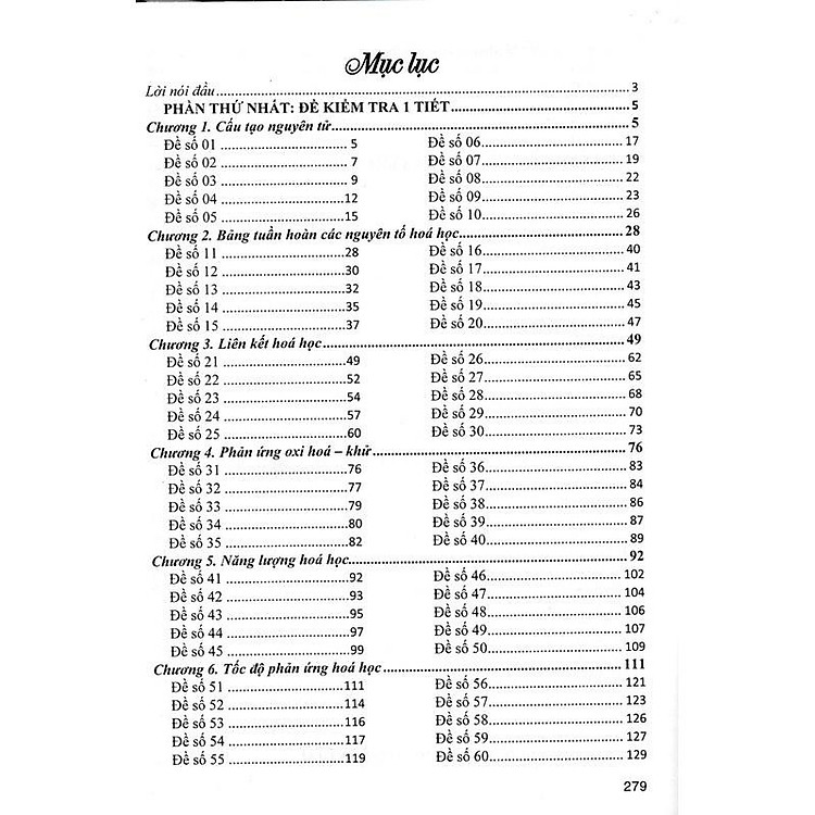 Tuyển Tập Đề Kiểm Tra Môn Hoá Học 10+11+12 - Ảnh 3