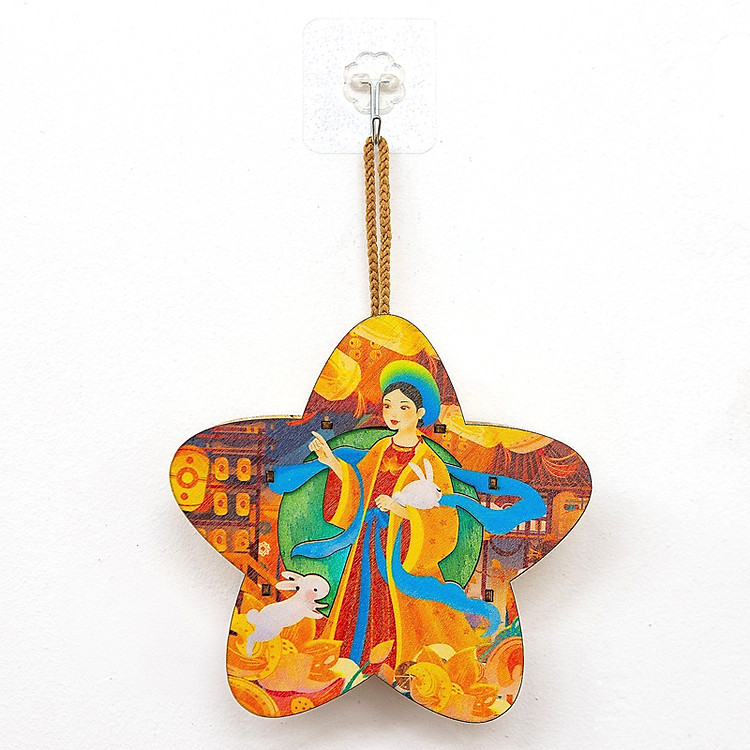 Lồng Đèn Trung Thu Gỗ Hằng Sao Chính hãng Giá rẻ - Hình ảnh 5