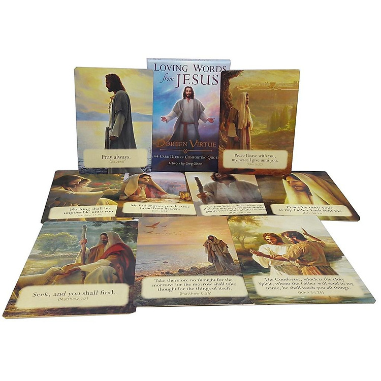 Mua Bộ bài tarot Loving Words from Jesus Chính hãng Tiết kiệm - Hình ảnh 3