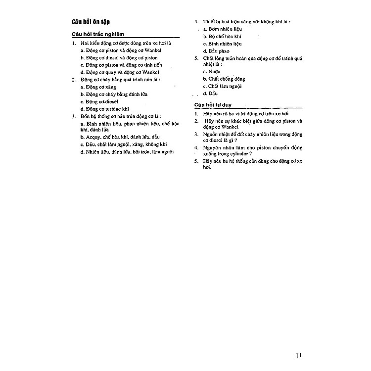 Hướng Dẫn Thực Hành Sửa Chữa Và Bảo Trì Động Cơ Xăng - Ảnh 6