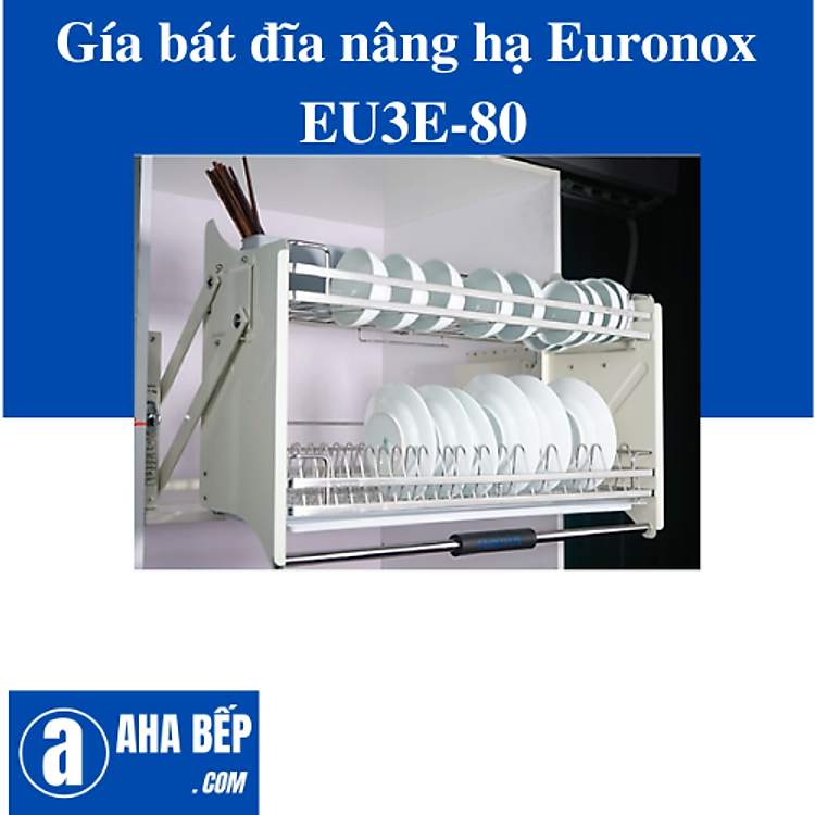 Giá bát đĩa nâng hạ Euronox EU3E-80. Hàng Chính Hãng