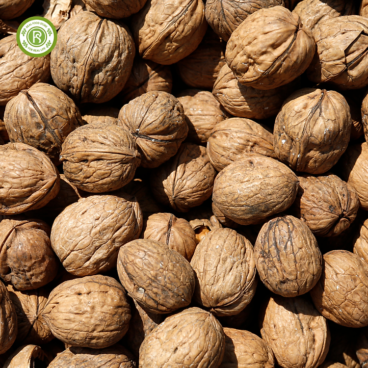 Nhân Hạt Óc Chó Đỏ Real Food Làm Sữa, Làm Snack Giàu Omega-3, Tốt Cho Tim & Não (500g)