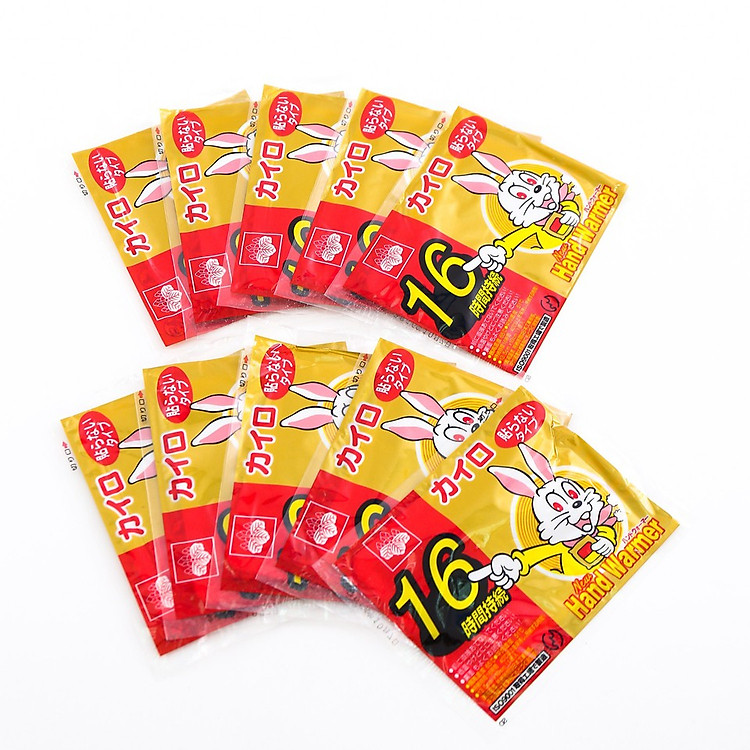 Bộ 20 miếng dán giữ nhiệt cơ thể con thỏ 16 tiếng