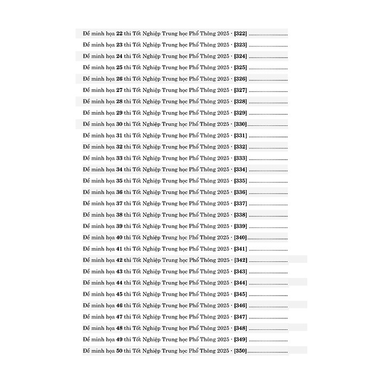 50 Đề Minh Họa Tốt Nghiệp THPT 2025 - Môn Hóa Học - Ảnh 6