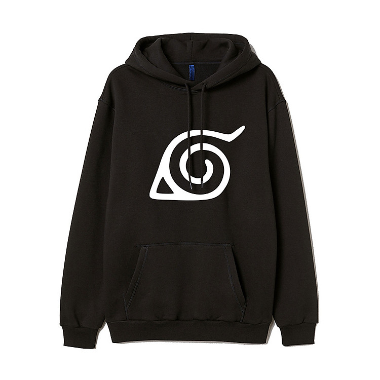 Áo Hoodie Biểu Tượng Làng Lá Naruto