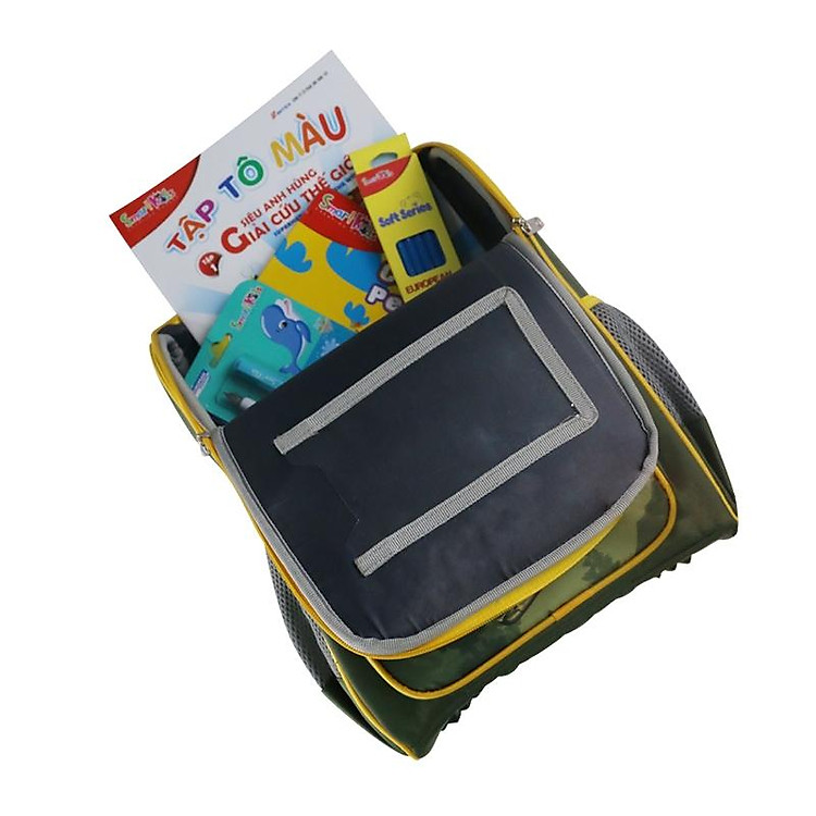 Ba Lô Chống Gù Adventure Box-Fighter B-12-113 Xanh Rêu - Ảnh 6