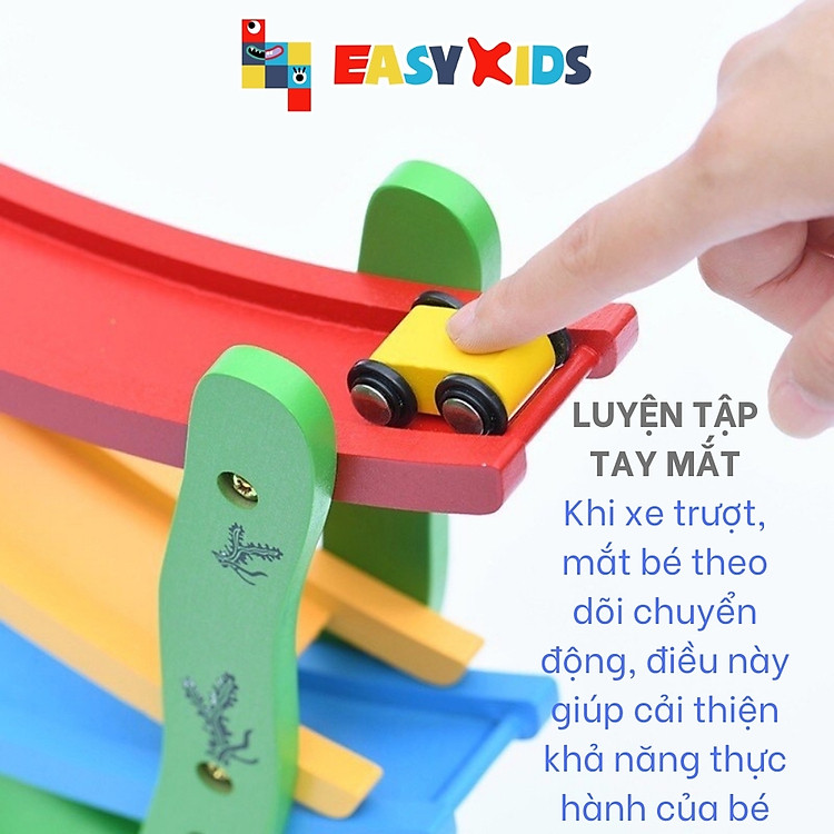 Mua Xe Cầu Trượt 4 Tầng Gỗ Cho Bé Chính hãng Ưu đãi - Hình ảnh 4