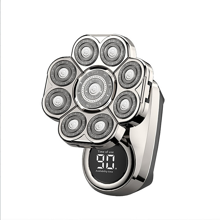 Máy Cạo Râu, Tóc, 9 Lưỡi Thông Minh 7800, Dùng Để Cạo Trọc, Cho Người Hói Đầu Hàng chính hãng