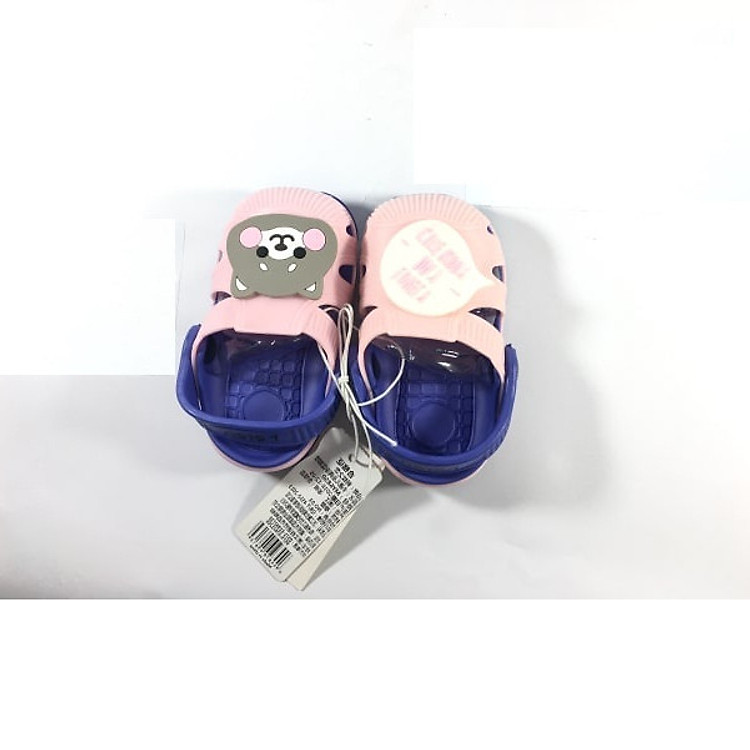 Dép sục nhựa mềm cho bé gái