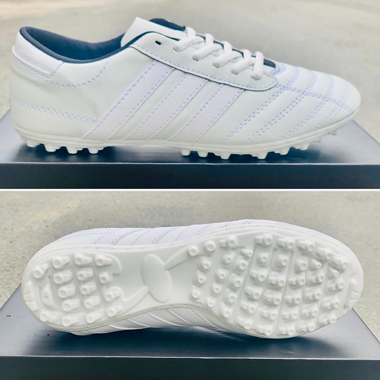 Giày Đá Bóng Sân Cỏ Nhân Tạo MS12 Full Trắng