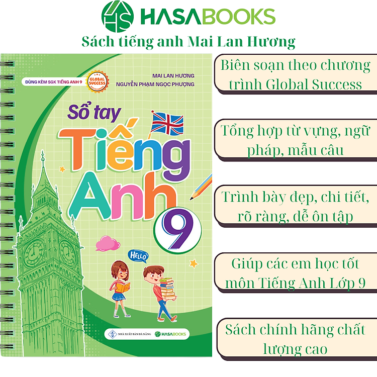 Sổ Tay Tiếng Anh 9 Global Success – Mai Lan Hương