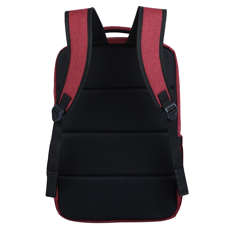 Balo Laptop Du Lịch Uniex STARGO ACTIVA 15.6 Inch - Đỏ Phối Xám - Ảnh 6