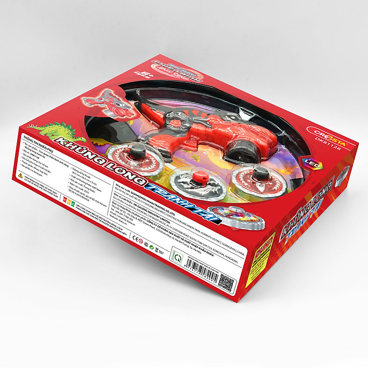 Đồ Chơi Duka Con Quay Khủng Long DK81128 Chính hãng Giá tốt - Hình ảnh 2