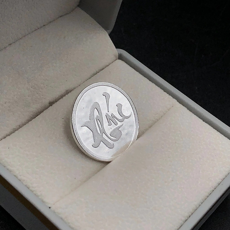 Đồng Xu Bạc Hoa Xòe Cạo Gió Chữ Phúc Bạc Nguyên Chất S999 - Ảnh 6