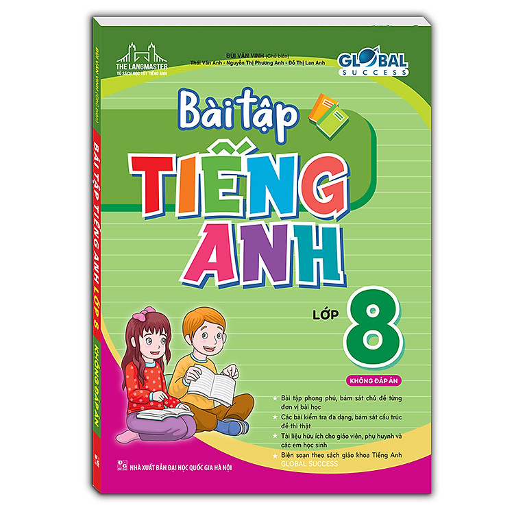 GLOBAL SUCCESS – Bài Tập Tiếng Anh Lớp 8