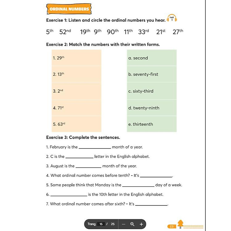 Bài Tập Từ Vựng Tiếng Anh Cơ Bản - Basic English Vocabulary Exercises - Ảnh 4
