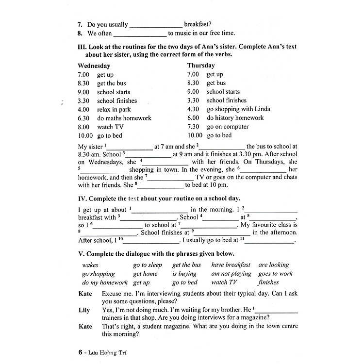 Bài Tập Tiếng Anh 8 - Không Đáp Án (Chân Trời Sáng Tạo) - Ảnh 3