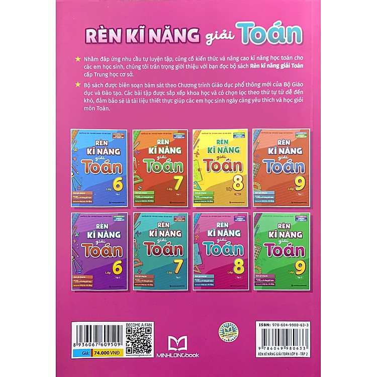 Rèn Kĩ Năng Giải Toán Lớp 8 - Tập 2 - Ảnh 3