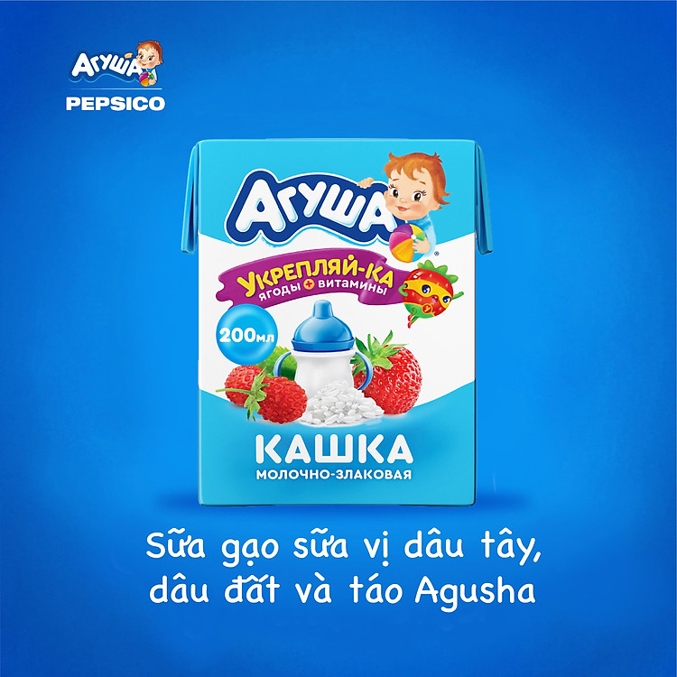 Sữa ăn dặm Agusha vị dâu và táo Tin cậy Giá rẻ - Hình ảnh 2