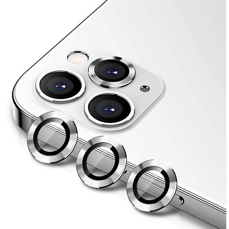 Bộ miếng dán kính cường lực bảo vệ Camera cho iPhone 11 Pro/11 Pro Max, 12 Pro/12 Pro Max Greencase Kuzoom (độ cứng 9H, chống trầy, chống chụi & vân tay, bảo vệ toàn diện) - Hàng nhập khẩu