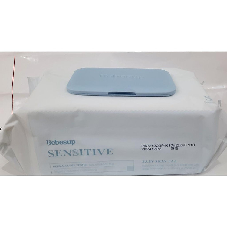 Khăn ướt BEBESUP SENSITIVE 80 tờ Đảm bảo Tiết kiệm - Hình ảnh 2
