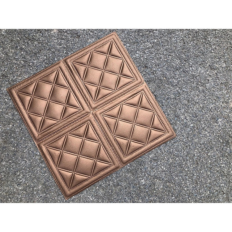 Combo 10 Tấm Xốp Dán Tường Giả Da