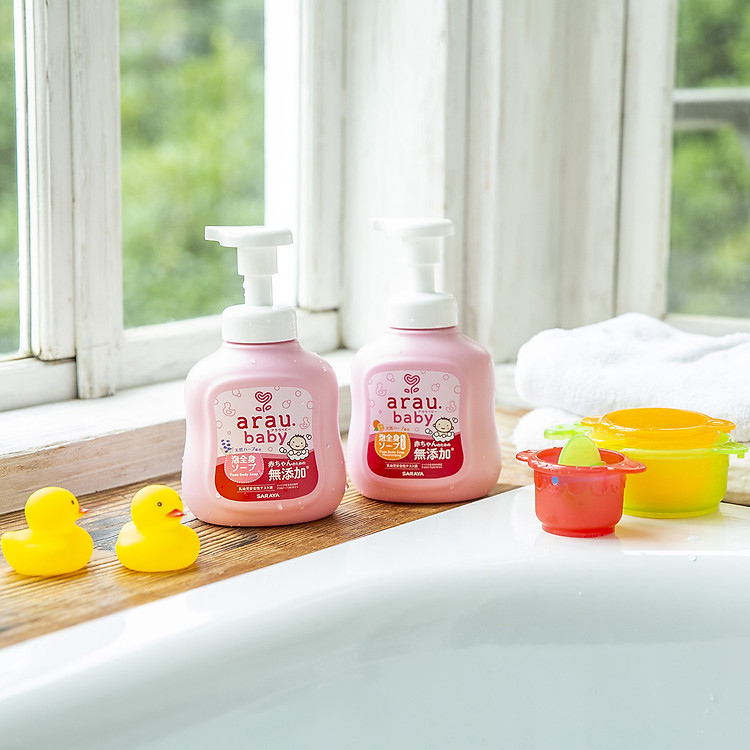 Sữa Tắm Dưỡng Ẩm Arau Baby 450ml Chính hãng Giá tốt - Hình ảnh 2