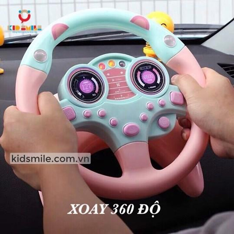 Đồ Chơi Vô Lăng Cho Bé Có Đế