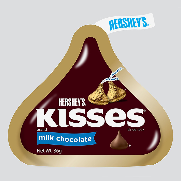 Socola Hershey's Kisses Kem Sữa 36g